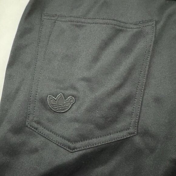 NWT Adidas Women’s Club Adibreak Black Snap Leg Track Pants Activewear Size 4 - Picture 14 of 14
